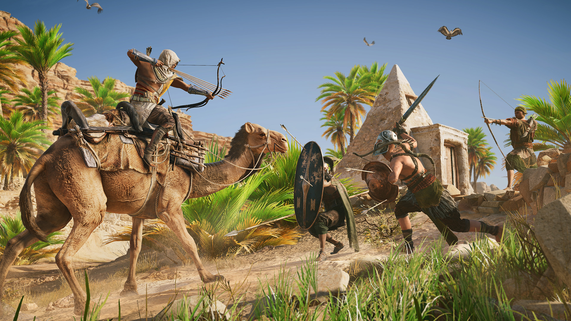 育碧为《刺客信条：起源》请了一只骆驼做动作捕捉，但这不是业界首次