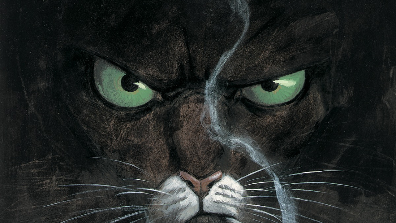 在玩到游戏之前，请先来看看《黑猫侦探》的漫画吧
