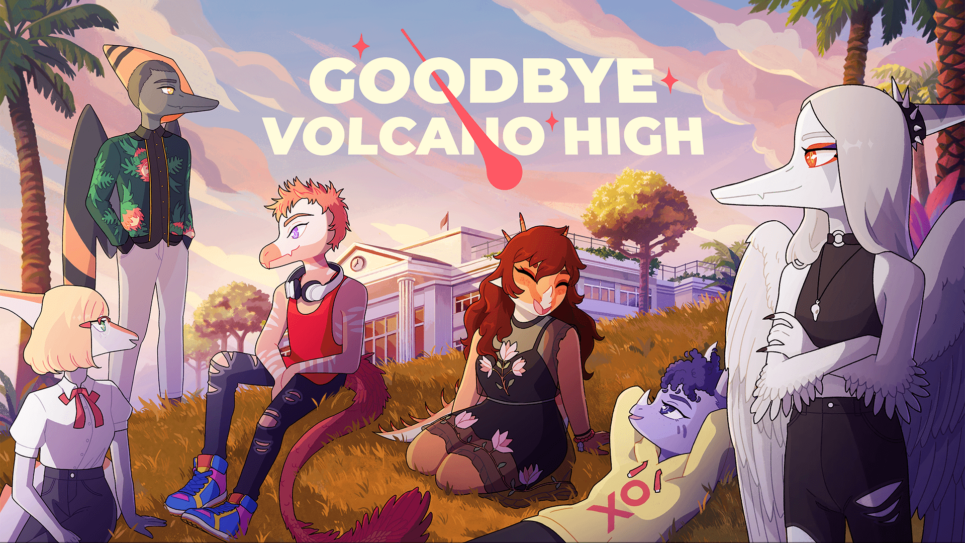 《再见火山高校》：如何在PS5上演绎一场恐龙爱情故事