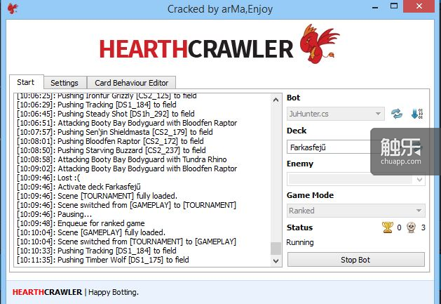 Hearthcrawler外掛腳本