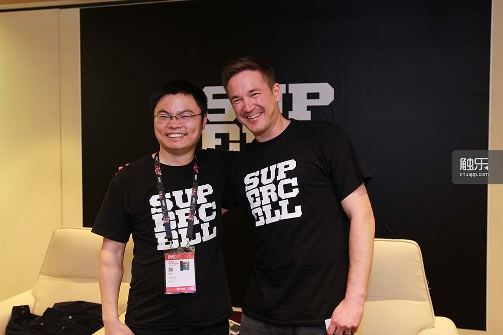 Supercell CEO ?？ㄅ思{寧（llkka Paananen）先生和中國(guó)區(qū)總經(jīng)理