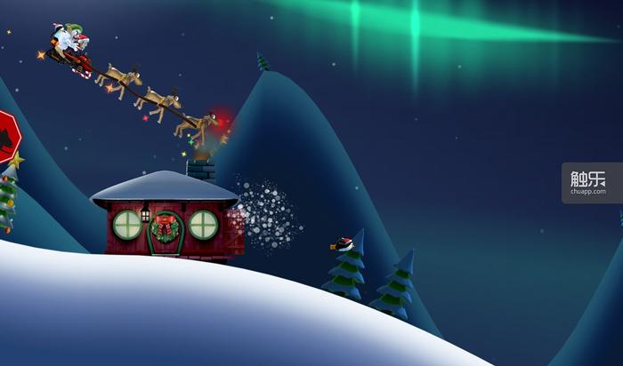 1代的圣诞地图设计得非常赞，当你有三头驯鹿圣诞车时，游戏体验完全上升了一个台阶