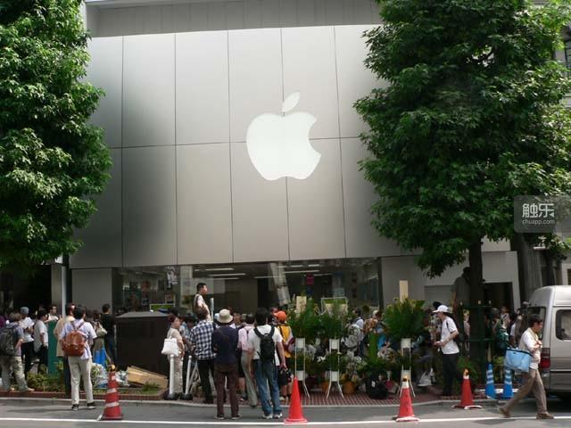 东京涉谷的Apple Store