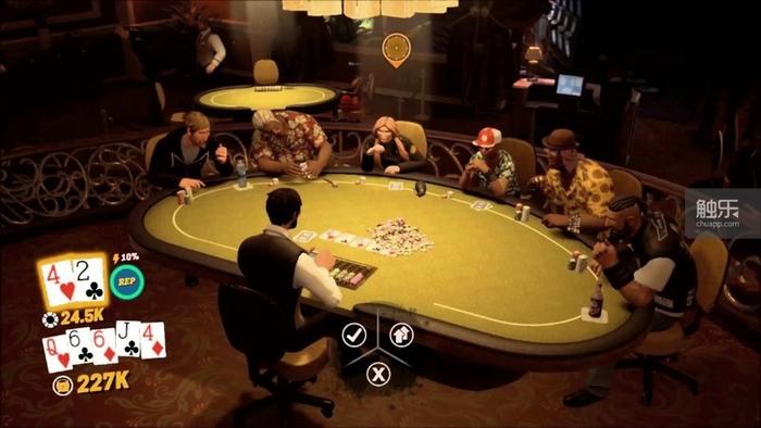 《卓越扑克》有着自己的剧情和角色