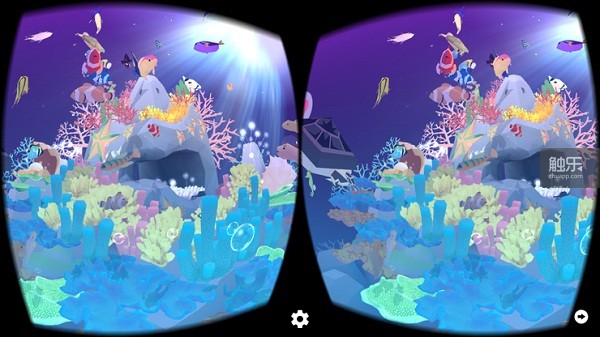 《AbyssRium》真的是一款很适合作为体验移动VR设备的手游