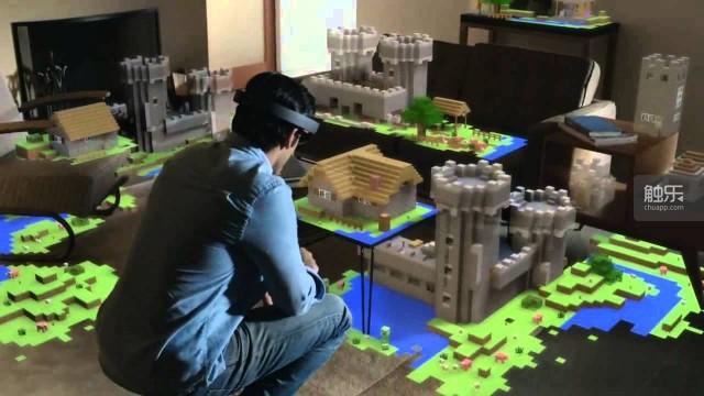 微软用AR版《我的世界》给全世界玩家描绘了AR游戏的美好前景